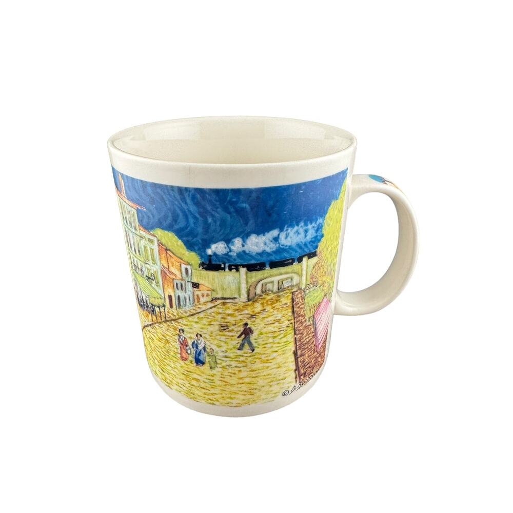 Chaleur Masters Collection D. Burrows City Street Panorama Coffee Mug